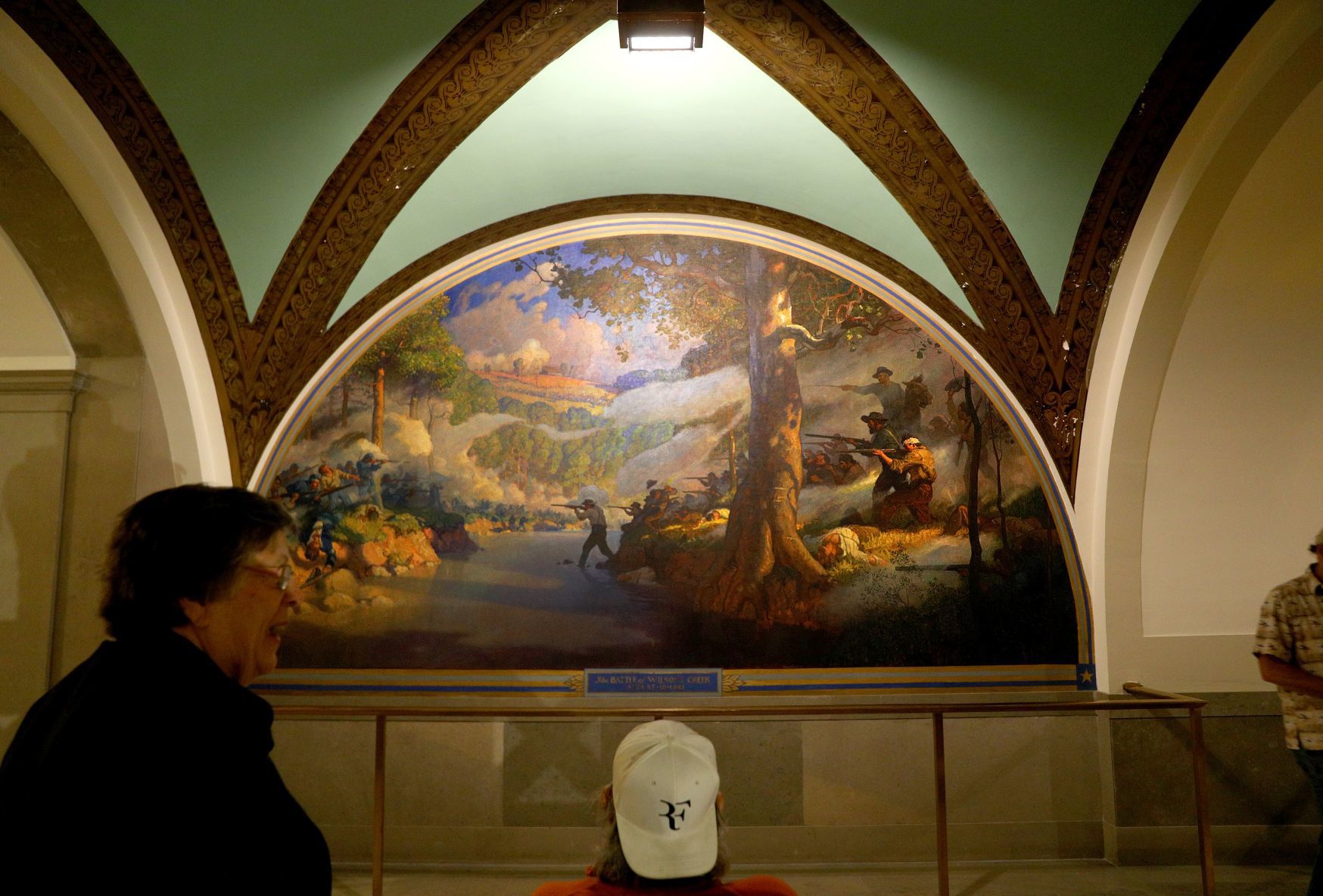 The Missouri capitol is its own museum of art